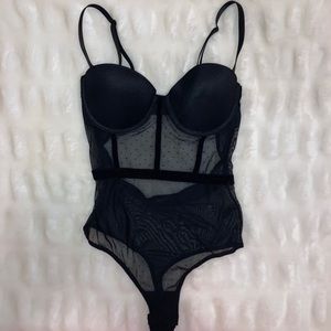 forever 21 black bodysuit